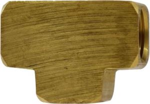 28025 1/4 FIP CONEXIÓN EN T DE LATÓN 25 PAQUETES