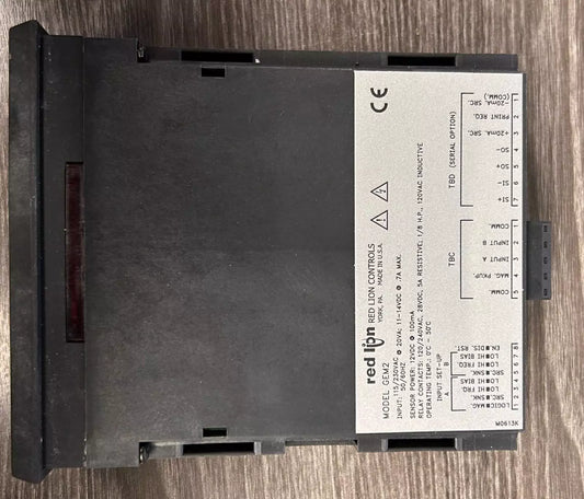 RED LION GEM20060 LED DIGITAL COUNTER 6 DIGIT USED