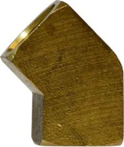 28019 1/4 FIPXFIP BRASS 45 ELBOW 25PK