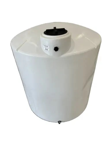 3000 GAL White Vertical Chemical Tank