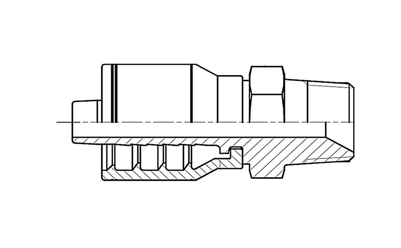 F2-0604-PM NPT Pipe Male