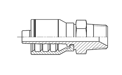 F2-0604-PM NPT Pipe Male