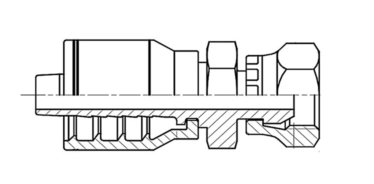 F2-0404-PFS NPT Pipe Female With Swivel