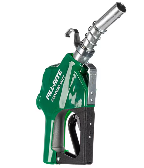 Fil Rite Automatic Diesel Spout Nozzle, Green, NPT