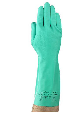 AlphaTec Solvex ANS 37-175 Chemical Gloves, 12 Pairs/Pack