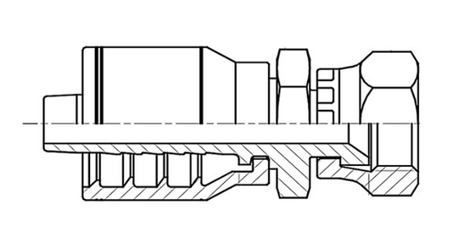 F2-0406-SFS SAE Female Swivel