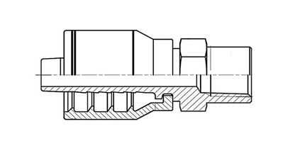 F2-0408-FG Female Grease Line