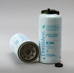 (Pack of 12) DONALDSON FILTRATION P553201 FUEL FILTER, WATER SEPARATOR SPIN-ON TWIST&DRAIN