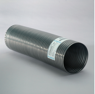 Donaldson Filtration P226147 FLEX TUBE, 5 IN (127 MM) ID X 10 FT (3 M) STAINLESS