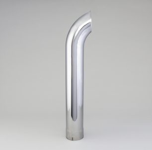 Donaldson Filtration P216204 STACK PIPE, CURVED 5 IN (127 MM) ID X 36 IN (914 MM) CHROME