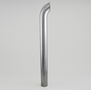 Donaldson Filtration P208395 STACK PIPE, CURVED 5 IN (127 MM) OD X 60 IN (1524 MM) CHROME