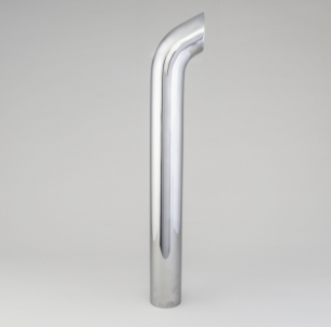 Donaldson Filtration P208359 STACK PIPE, CURVED 4 IN (102 MM) OD X 36 IN (914 MM) CHROME