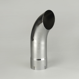 Donaldson Filtration P207309 TAILPIPE, 5 IN (127 MM) ID X 18 IN (457 MM) CHROME