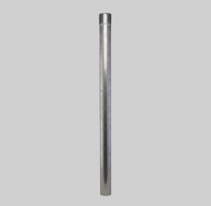Donaldson Filtration P207285 STACK PIPE, STRAIGHT 3 IN (76 MM) ID X 48 IN (1219 MM)