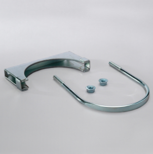 Donaldson Filtration P206602 CLAMP, U-BOLT 4 IN (102 MM) ZINC