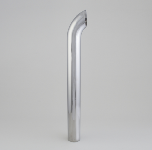 Donaldson Filtration P206387 STACK PIPE, CURVED 5 IN (127 MM) OD X 48 IN (1219 MM) CHROME