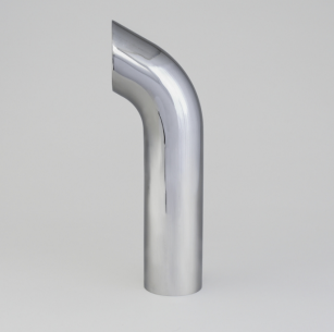 Donaldson Filtration P206384 TAILPIPE, 4 IN (102 MM) ID X 18 IN (457 MM) CHROME