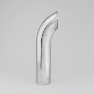 Donaldson Filtration J024751 STACK PIPE, CURVED 5 IN (127 MM) OD X 24 IN (610 MM) CHROME