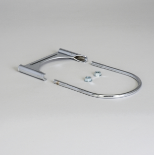 Donaldson Filtration J009487 CLAMP, U-BOLT 5 IN (127 MM) CHROME