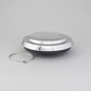Donaldson Filtration H001948 INLET HOOD, BRIGHT STAINLESS