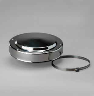 Donaldson Filtration H001773 INLET HOOD, BRIGHT STAINLESS