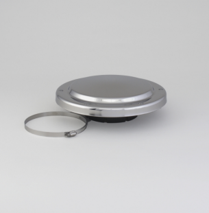 Donaldson Filtration H001756 INLET HOOD, BRIGHT STAINLESS