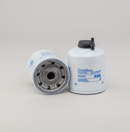 Donaldson Filtration P551033.FUEL FILTER, WATER SEPARATOR SPIN-ON TWIST&DRAIN