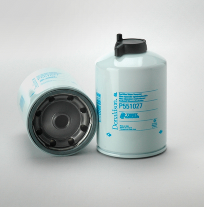 Donaldson Filtration P551027.FUEL FILTER, WATER SEPARATOR SPIN-ON TWIST&DRAIN