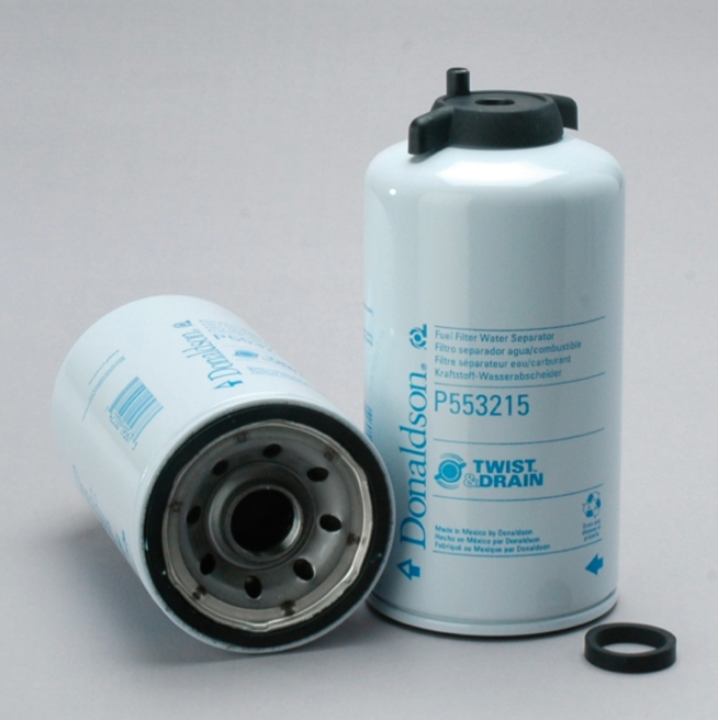 Donaldson Filtration P553215.FUEL FILTER, WATER SEPARATOR SPIN-ON TWIST&DRAIN