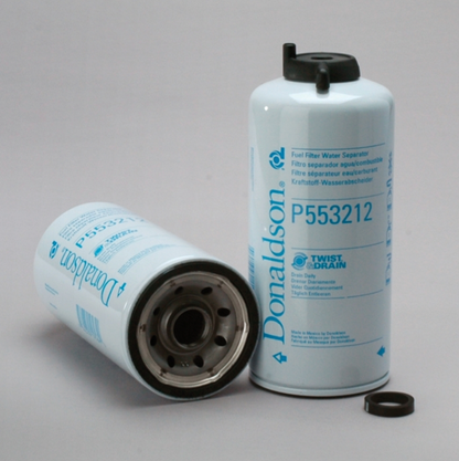 Donaldson Filtration P553212.FUEL FILTER, WATER SEPARATOR SPIN-ON TWIST&DRAIN