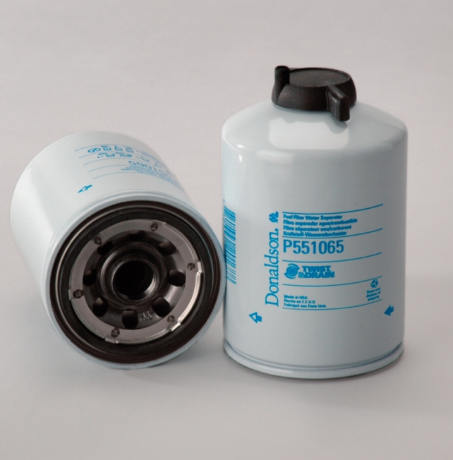 Donaldson Filtration P551065.FUEL FILTER, WATER SEPARATOR SPIN-ON TWIST&DRAIN