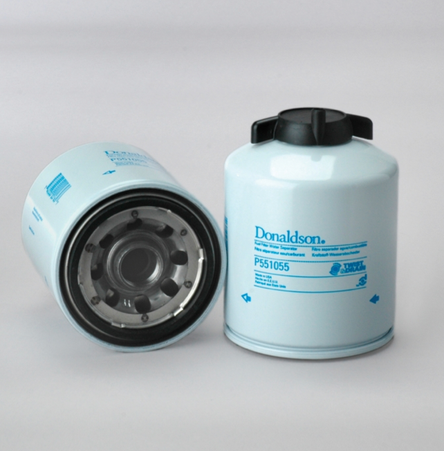 Donaldson Filtration P551055.FUEL FILTER, WATER SEPARATOR SPIN-ON TWIST&DRAIN