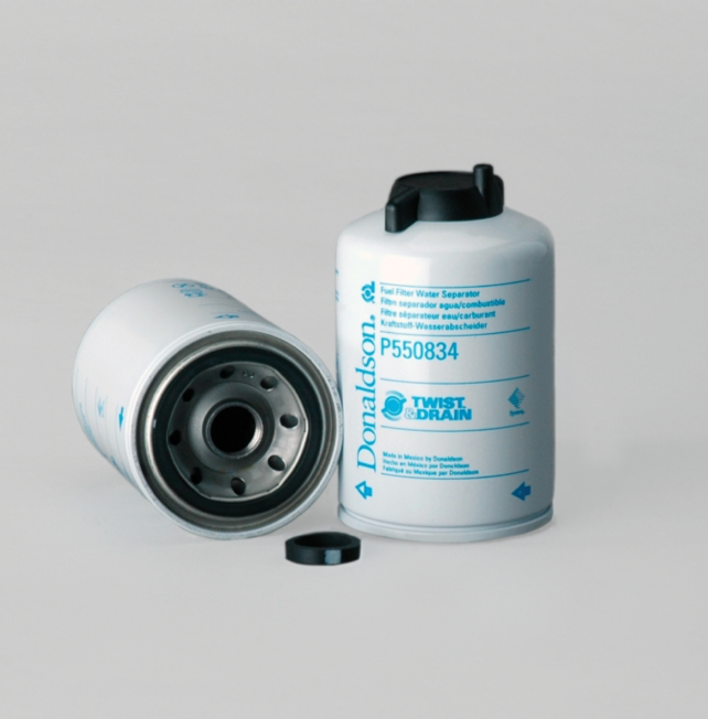 Donaldson Filtration P550834.FUEL FILTER, WATER SEPARATOR SPIN-ON