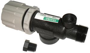 TEEJET POLY PRESSURE RELIEF VALVE - 3/4" - VITON O-RING 23120A Series